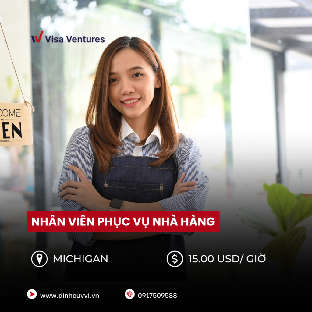 tuyen dung cong viec EB-3 nhan vien phuc vu nha hang