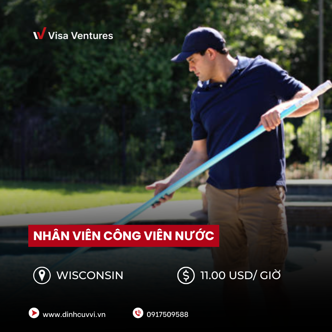 tuyen dung cong viec EB3 moi nhat nhan vien cong vien nuoc