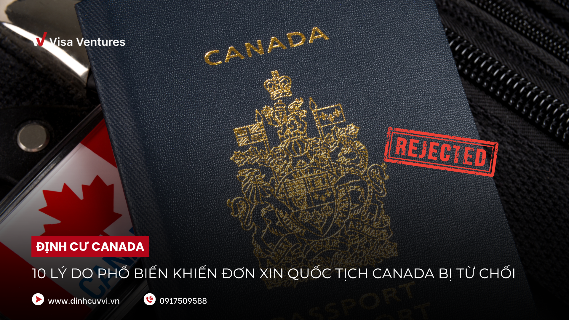 don xin Quoc Tich Canada bi tu choi