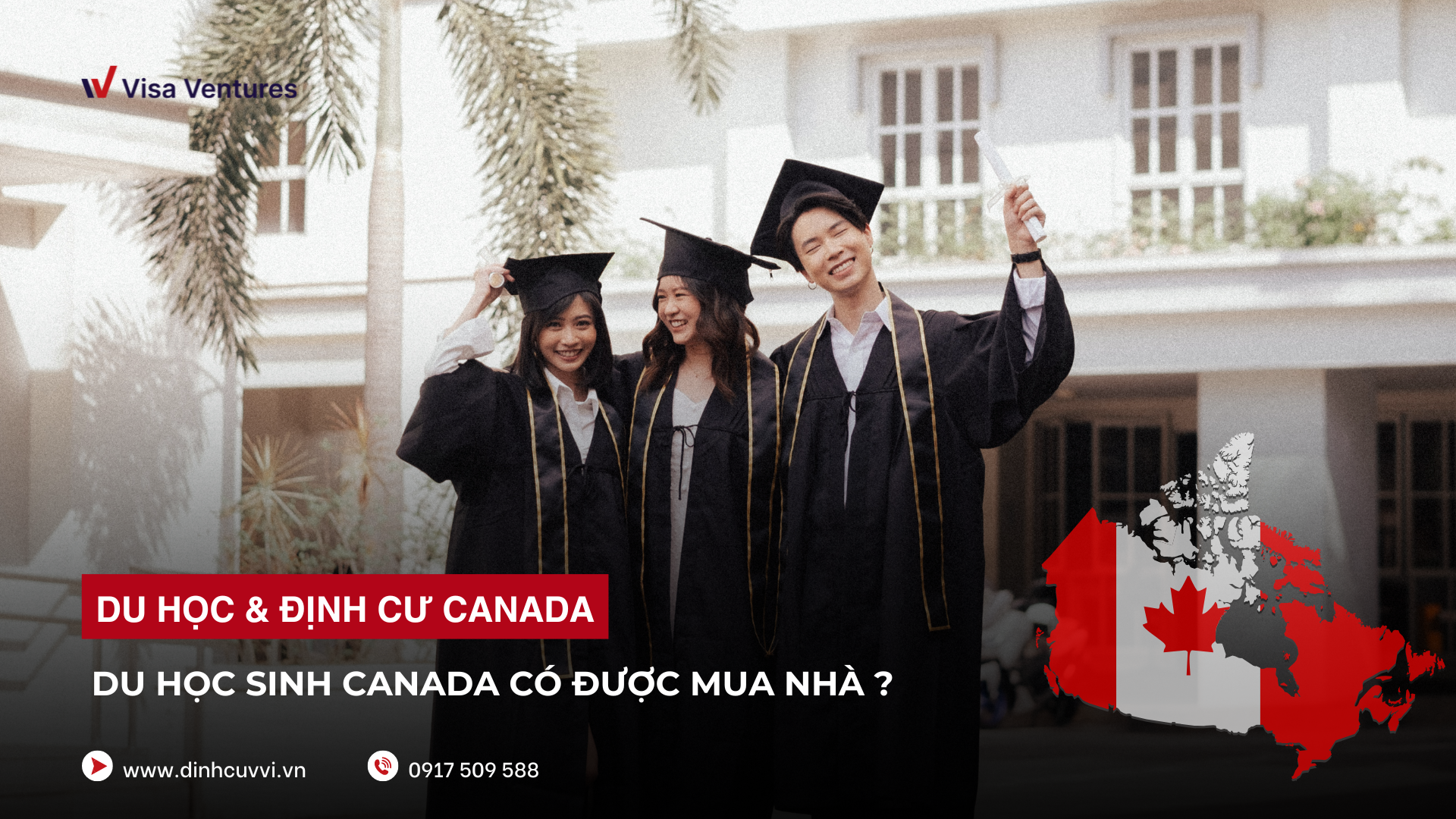 Du hoc sinh mua nha o Canada