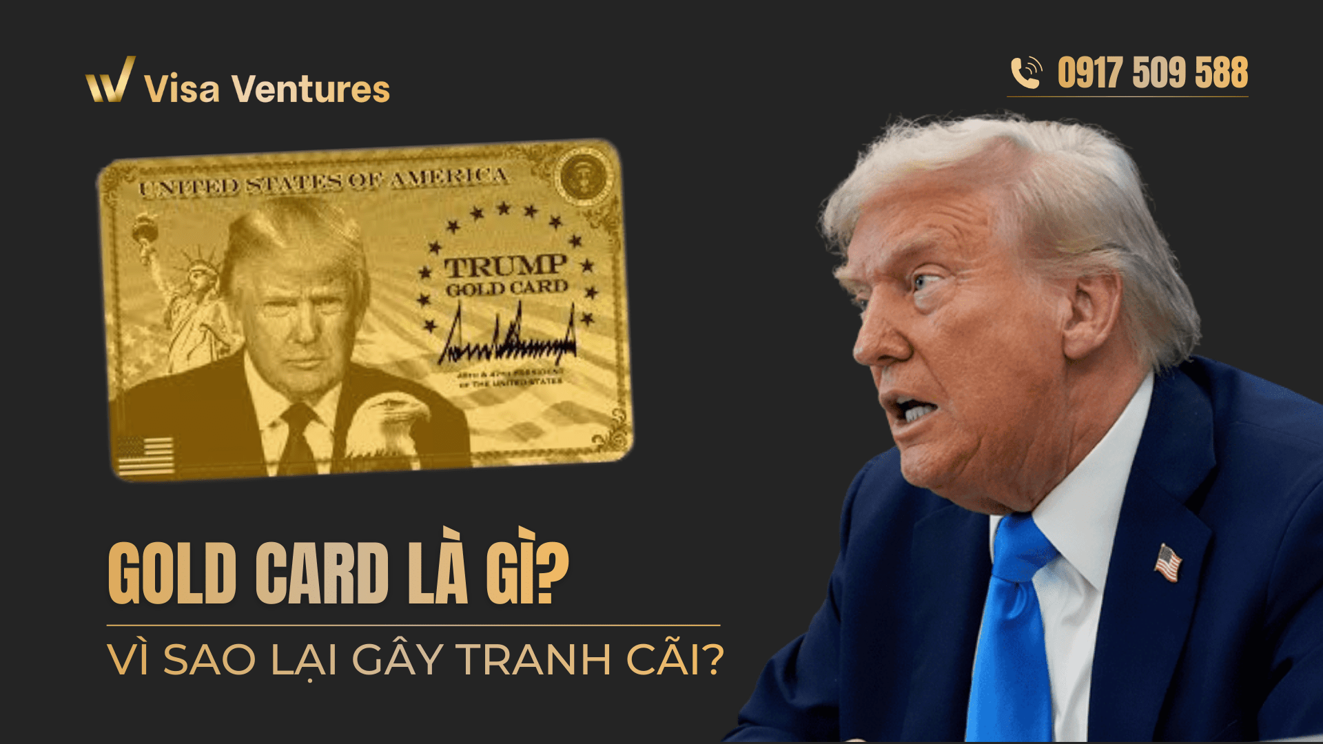 The vang Trump Gold Card moi - So sanh voi EB5